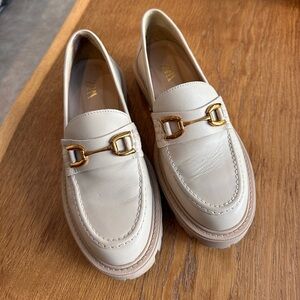 Zara Mules - Cream/Tan